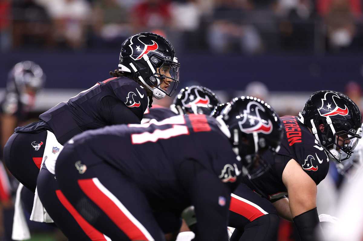 Texans CJ Stroud, o-line, Tytus Howard, Jarrett Patterson