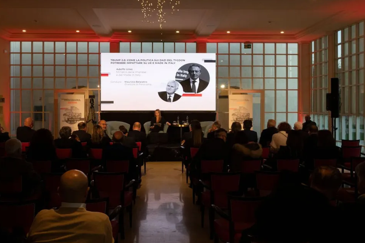 Da Matera Urso suona la sveglia all’Unione europea: «Favorisce la Cina»