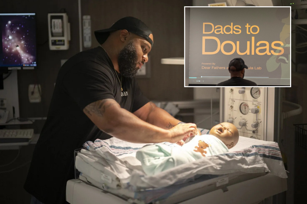 Incredible 6-week program turns expectant dads from bystanders into doula-level helpers