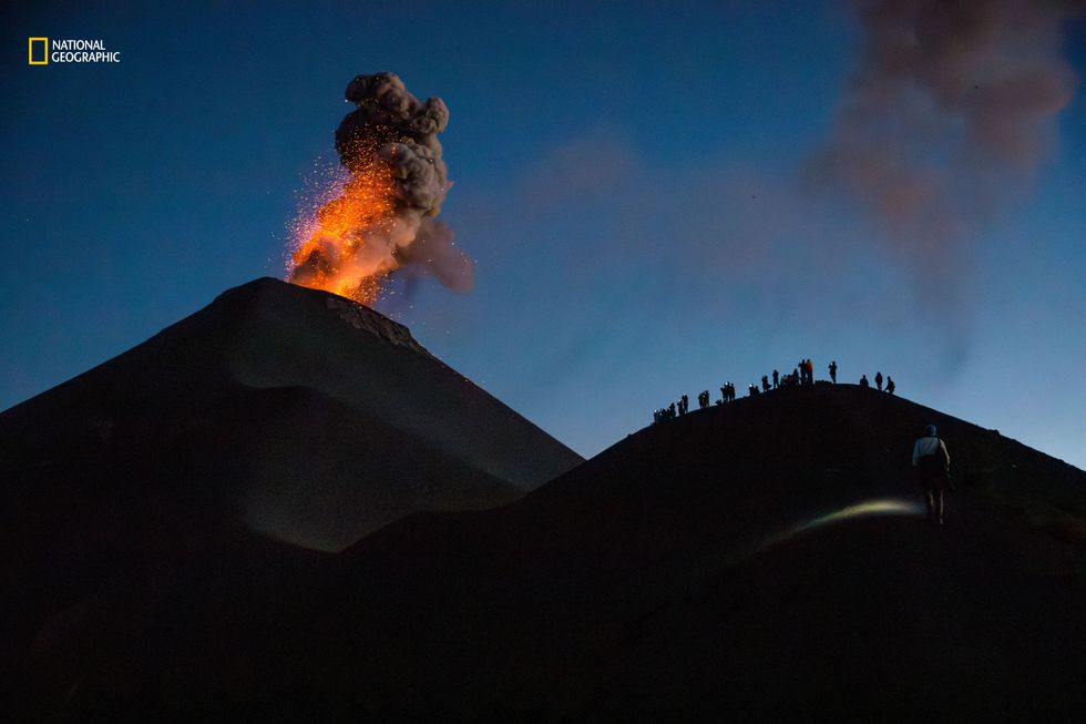 fuego volcano, nat geo, guatemala