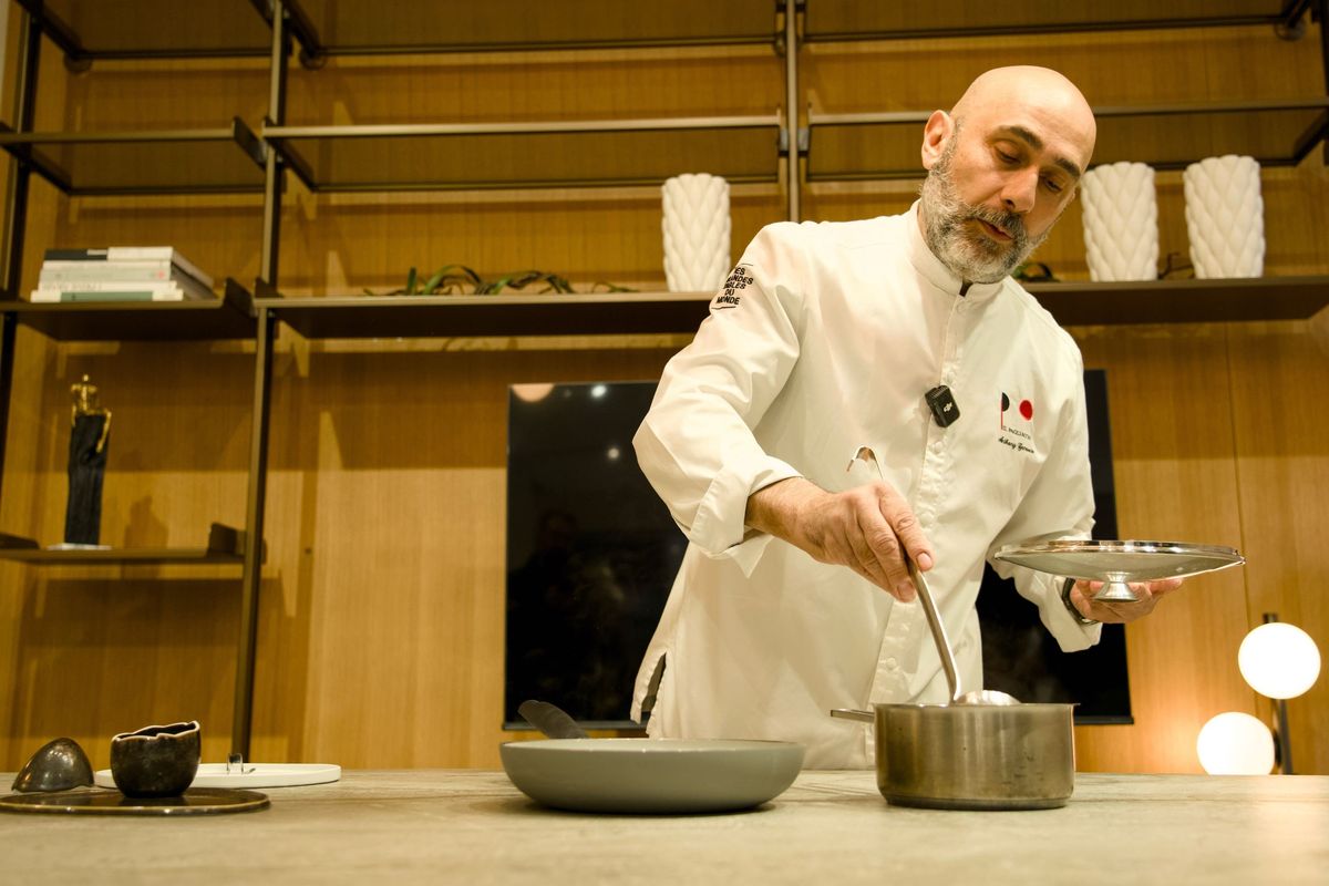 Show cooking stellato a Roma nello store di Riflessi