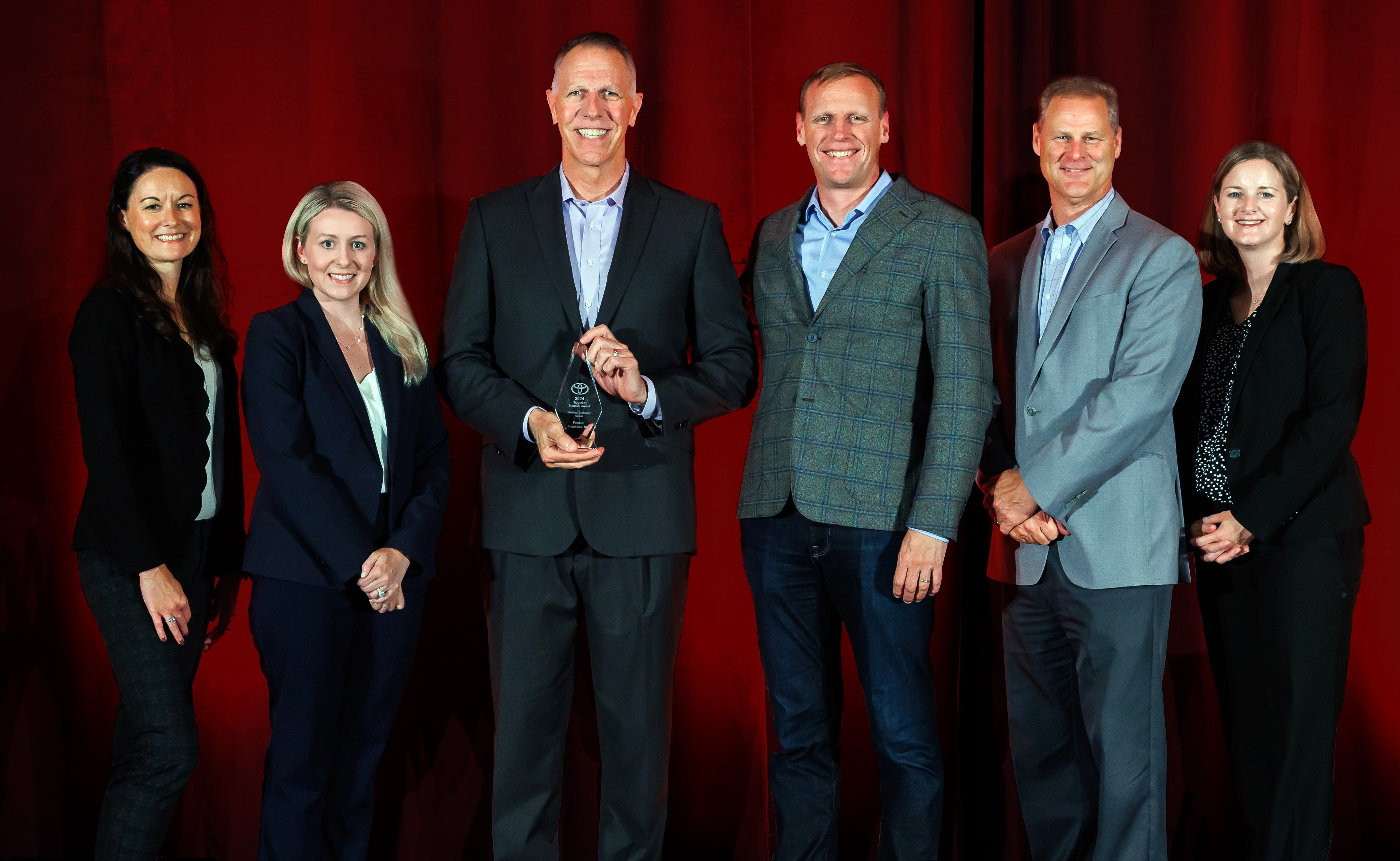 Penske Logistics was recognized for its industry-leading work in the automotive aftermarkets supply chain by Toyota North America with a 2024 Service Outbound Award. Penske was a recipient during Toyota’s supplier conference in Plano, Texas.