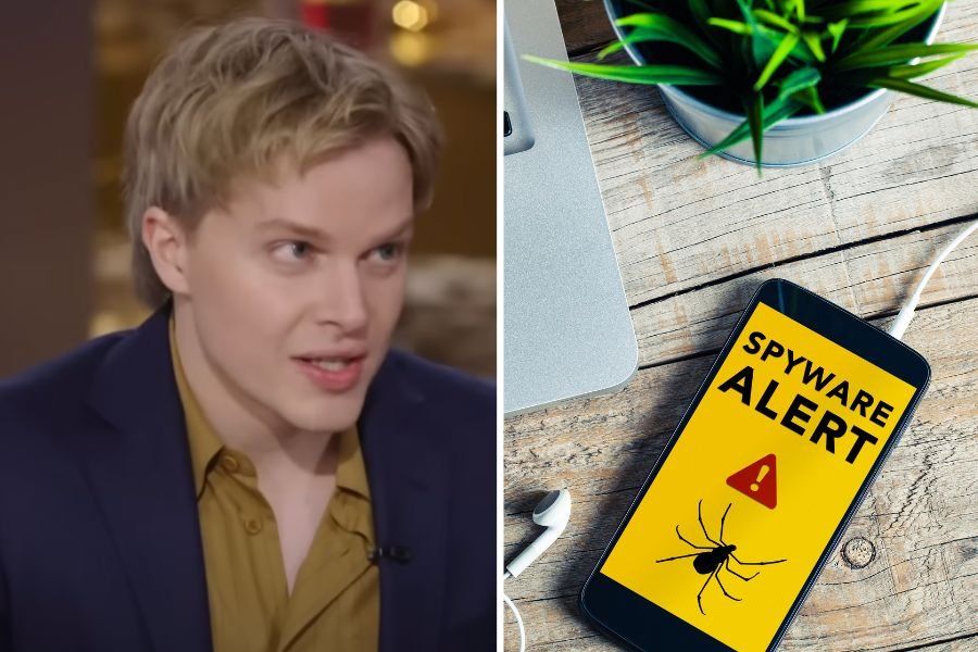 ronan farrow, surveilled hbo, daily show, ronan farrow daily show, spyware, malware