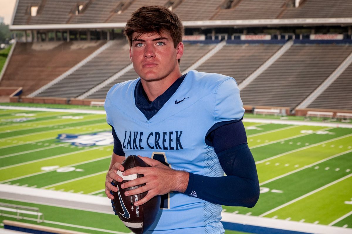 KEEPING THE FAITH: Lake Creek's Morcos is an Aggie
