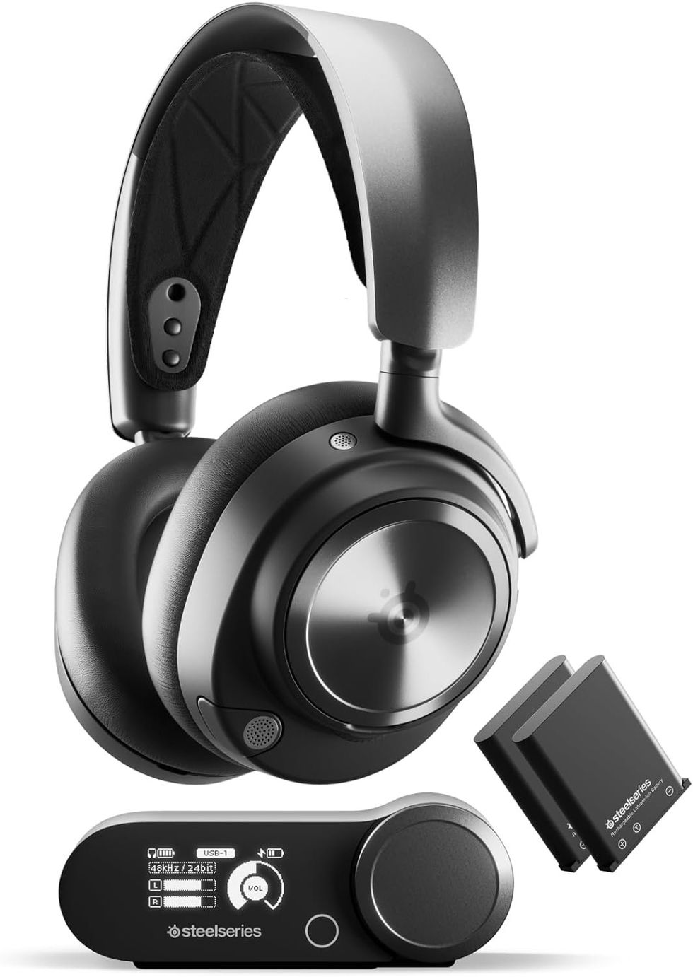 product shot of SteelSeries Arctis Nova Pro Wireless