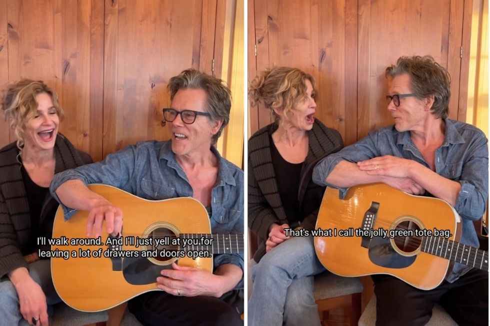 Kevin Bacon and Kyra Sedgwick air grievances about one another in the cutest way possible