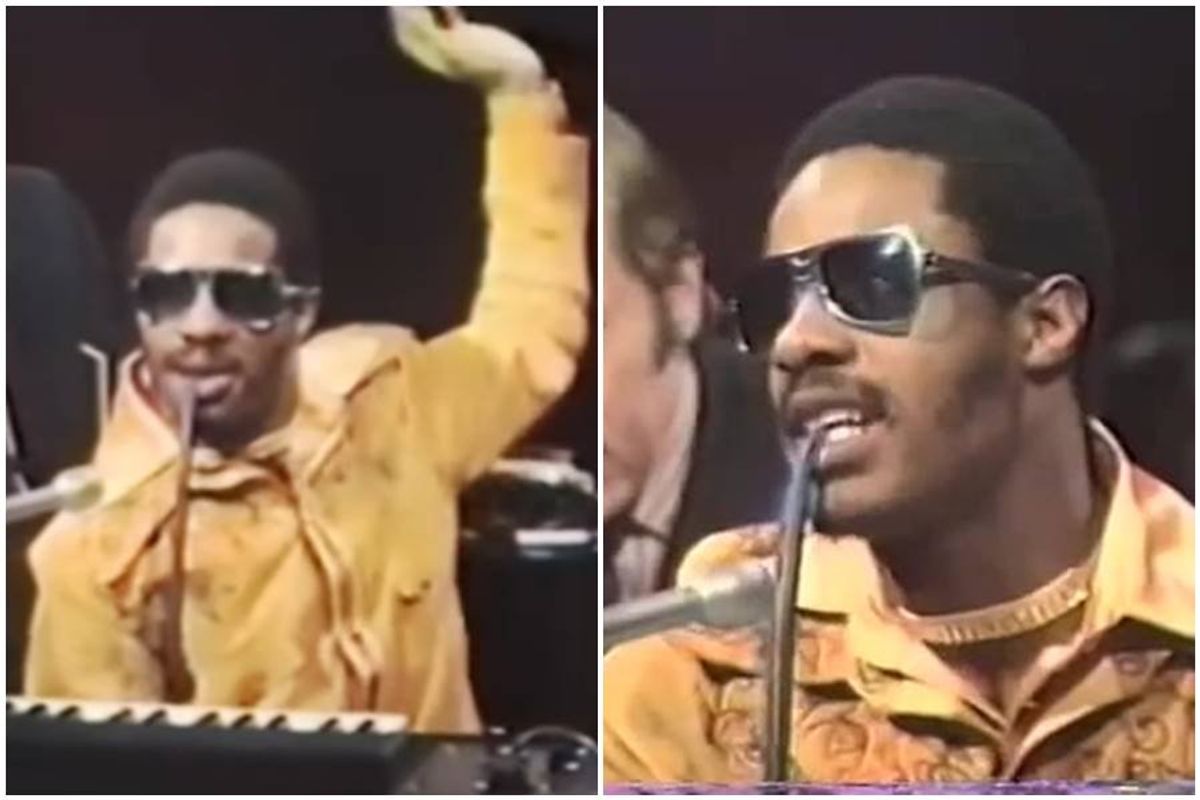 stevie wonder, talkbox, david frost