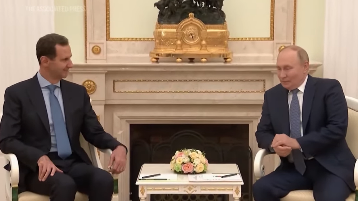 Vladimir Putin and Assad