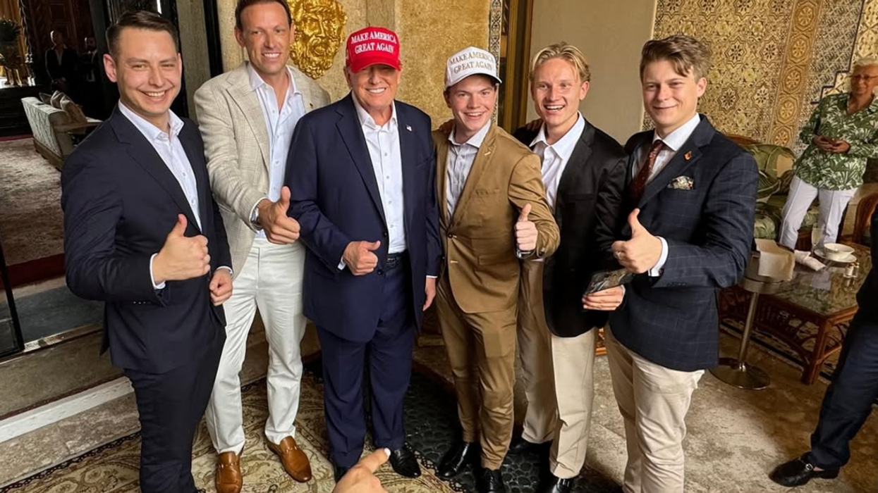 At Mar-a-Lago, Trump Hosted German Far-Right 'Friends' Who Defend Nazis