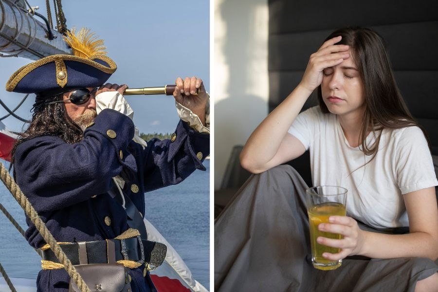 pirates; scurvy; scurvy in pirates; girl with scurvy; scurvy on the rise; vitamin C deficiency