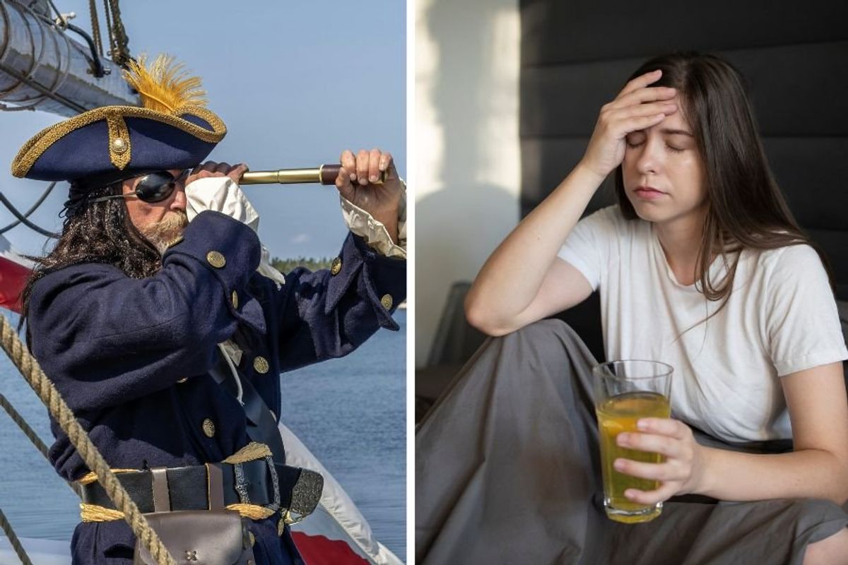 pirates; scurvy; scurvy in pirates; girl with scurvy; scurvy on the rise; vitamin C deficiency