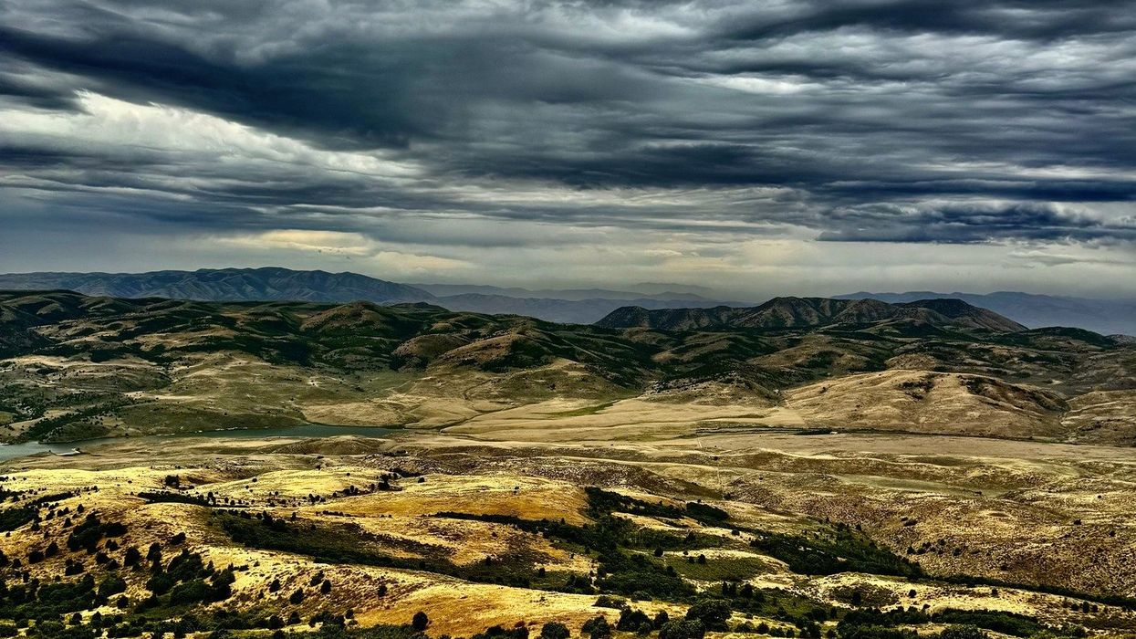 A view from Glenn Beck's ranch.