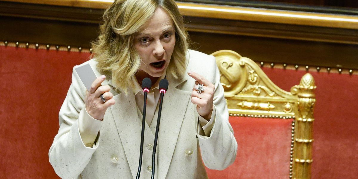 Giorgia rivendica: «Non prendo ordini, io...»