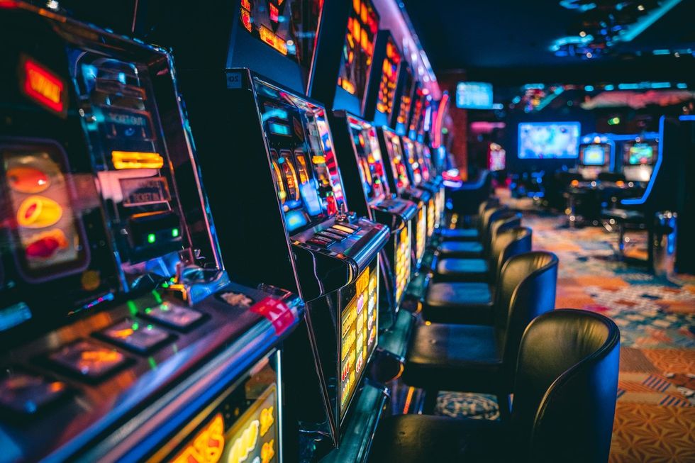Details from a casino stock photo