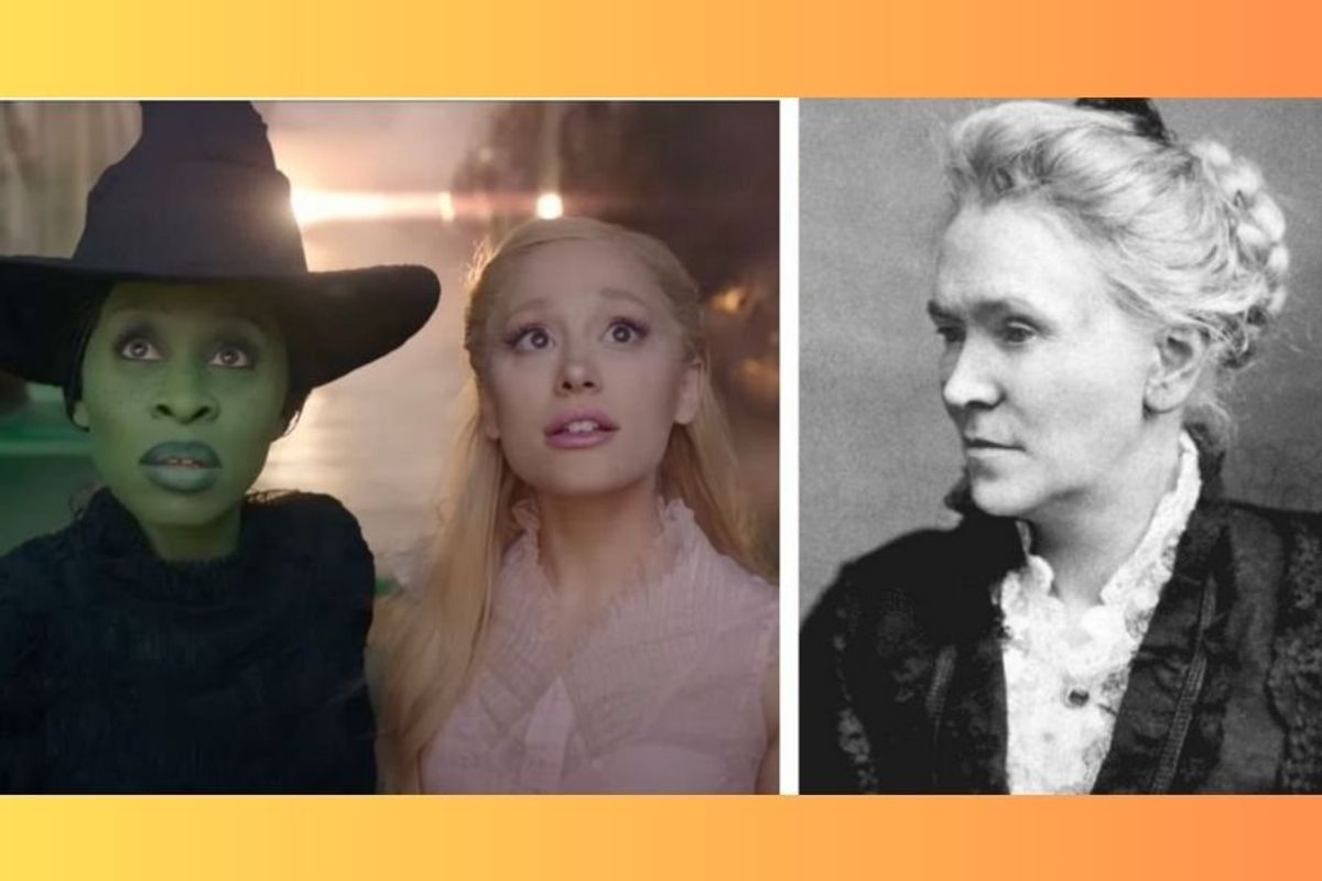 wicked, wizard of oz, history, movies, hidden history, women of history