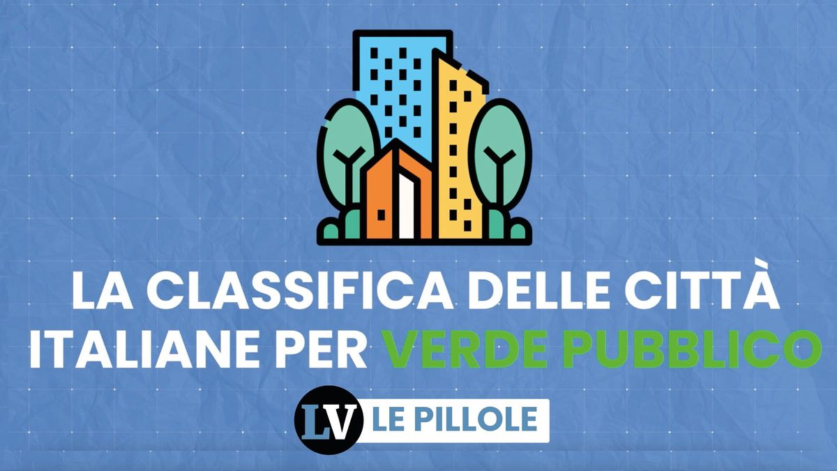 Le città italiane con più verde pubblico