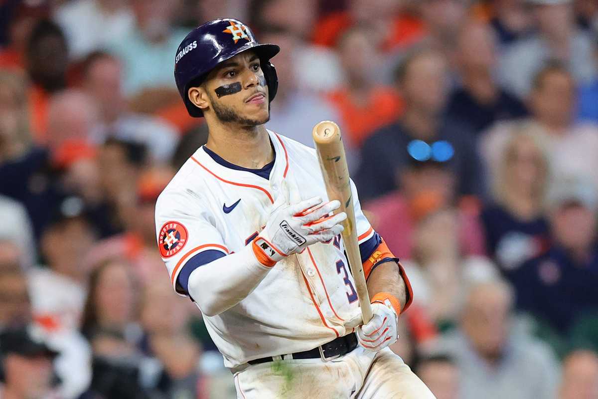 Astros Jeremy Pena, sad