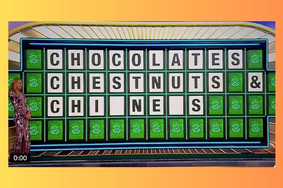 'Wheel of Fortune' contestant's hilarious fail at Christmas-themed puzzle has fans rolling