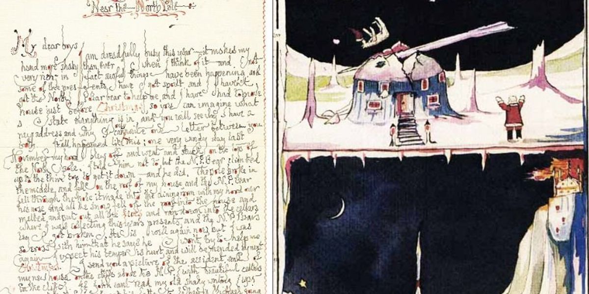 J.R.R. Tolkien wrote epic letters to his kids from 'Father Christmas' for 24 years.