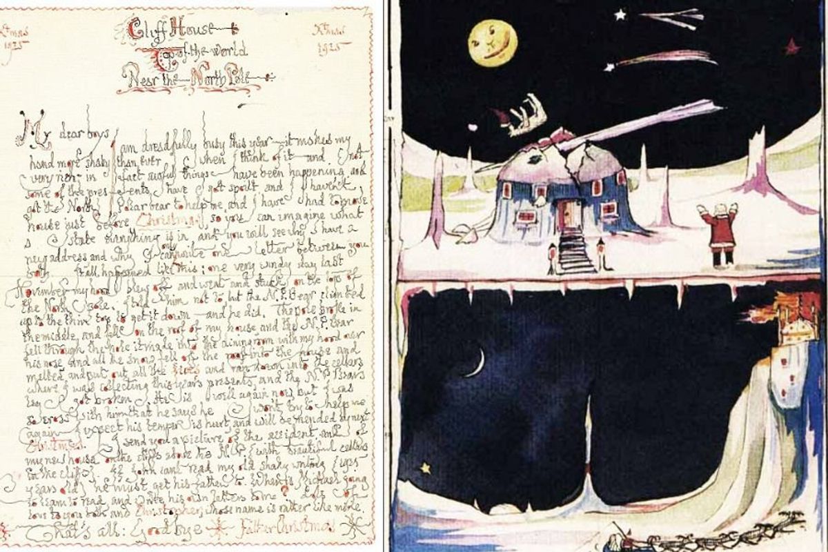 jrr tolkien, jrr tolkien father christmas, christmas stories