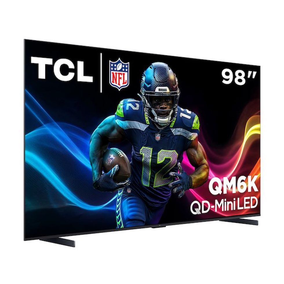 photo du produit d'un téléviseur TCL QM6K série 98 pouces