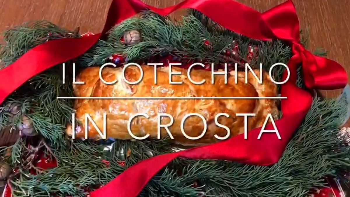 Cuciniamo insieme: cotechino in crosta