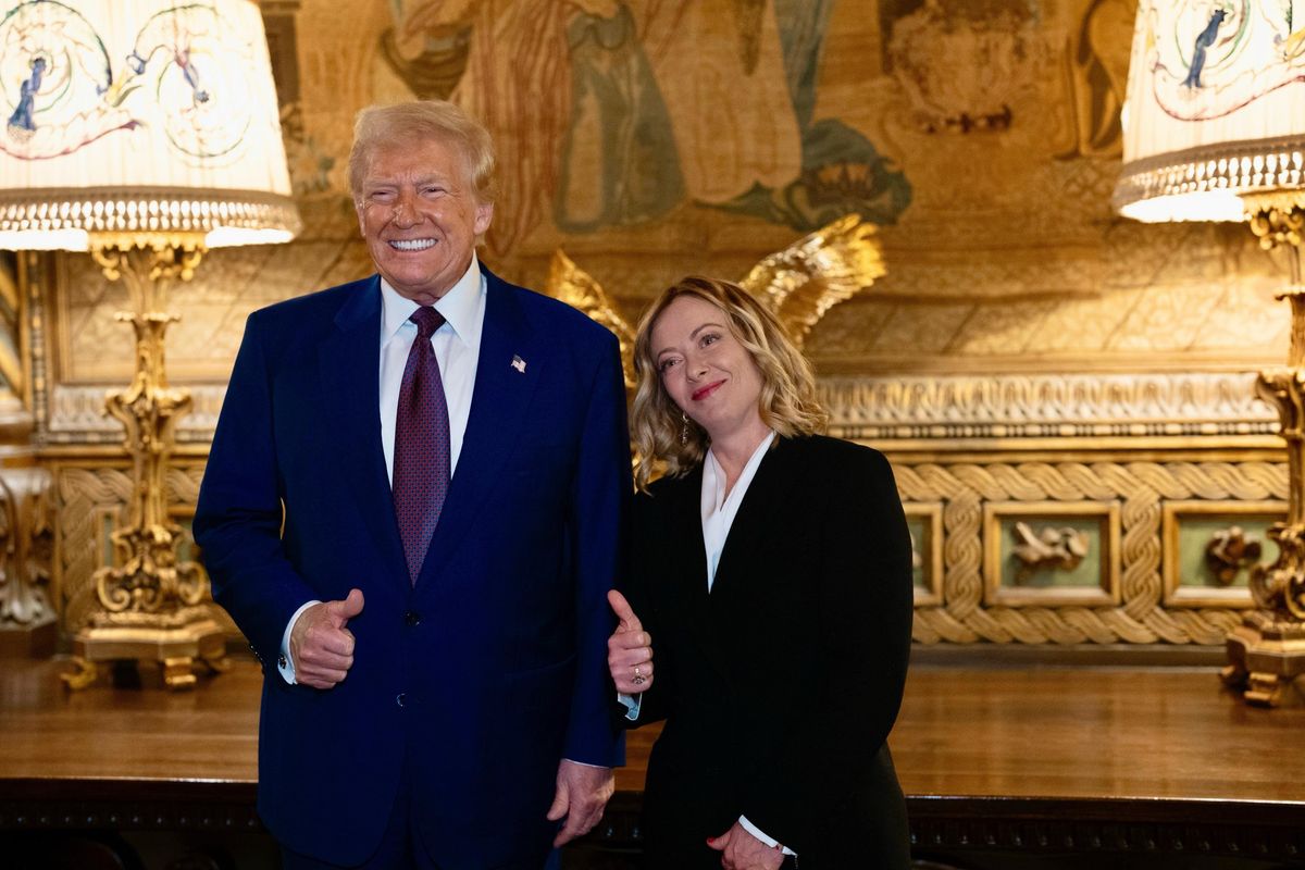 Trump: «Meloni ha avuto successo in Europa»