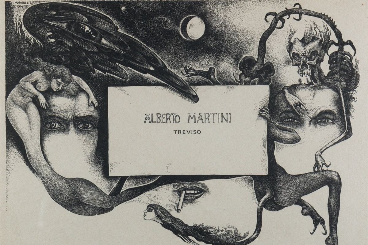 Alberto Martini ed Edgar Allan Poe in mostra a Oderzo