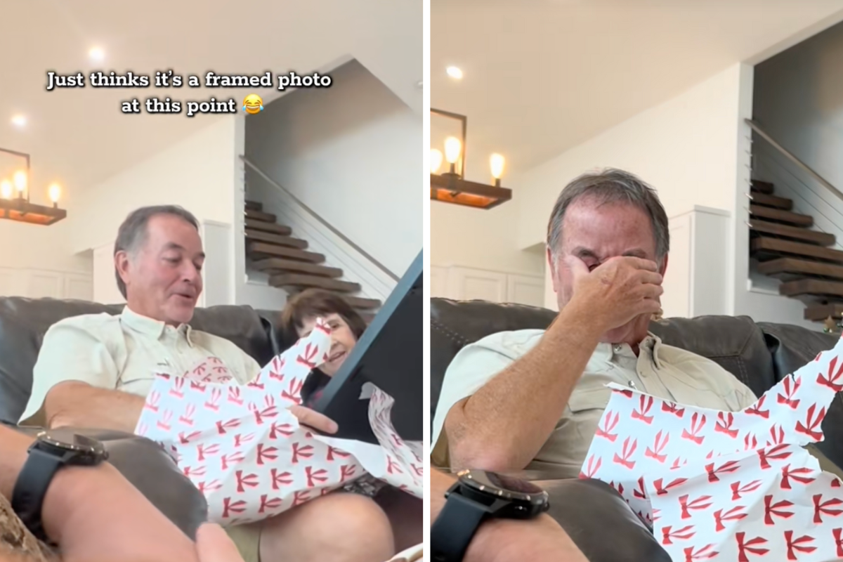 Daughter makes incredible art out of hundreds of her dad's text messages