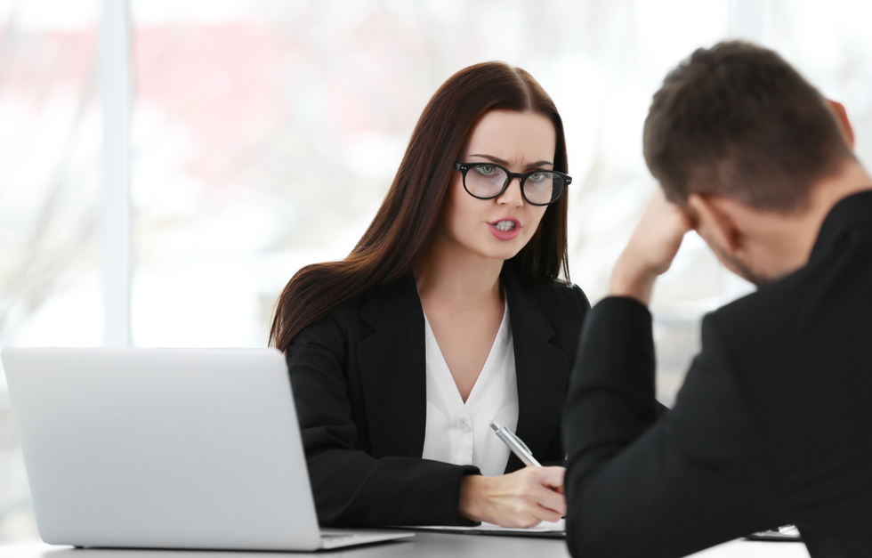 A tough job interview