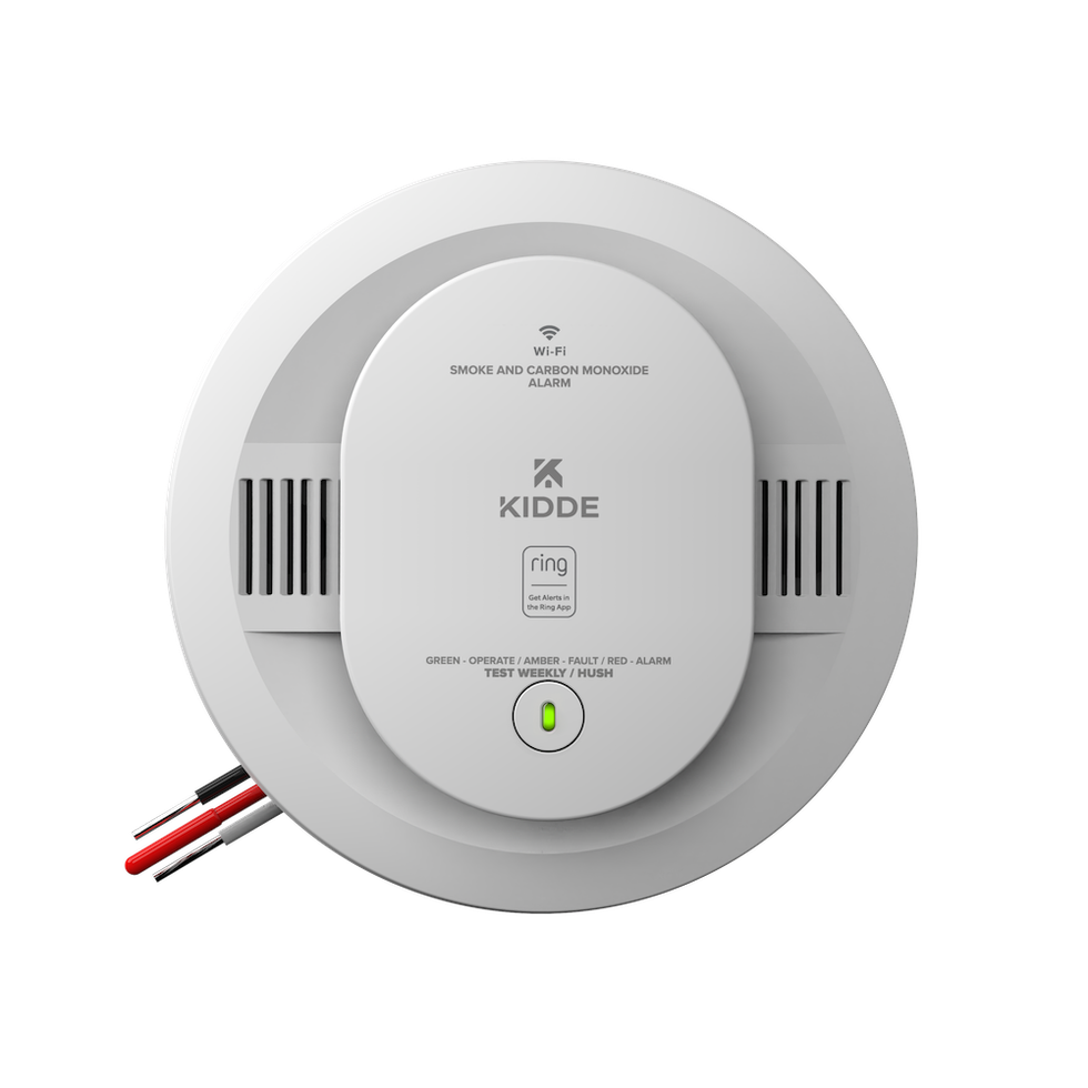 product shot of Kidde Smart Smoke and Combination Alarm