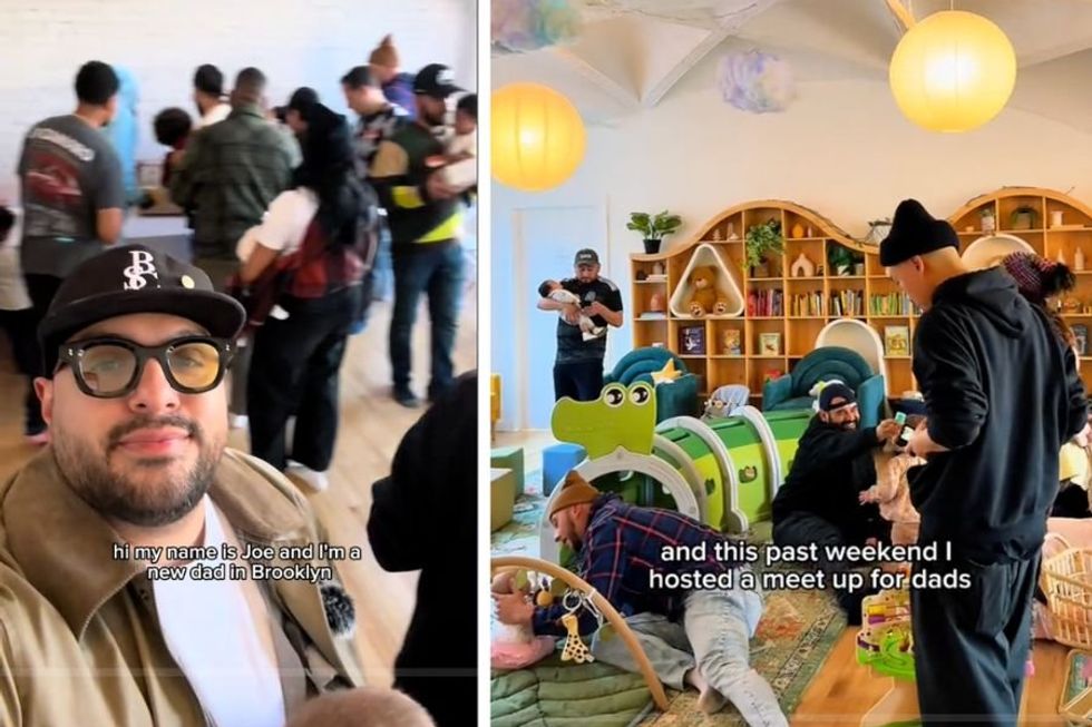 Brooklyn dad hosts meet-ups for other dads who 'feel alone in fatherhood'