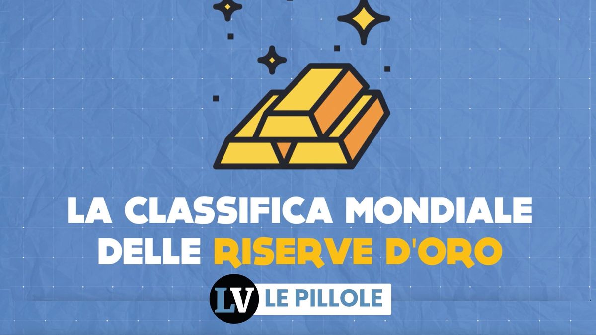 La classifica mondiale delle riserve d'oro