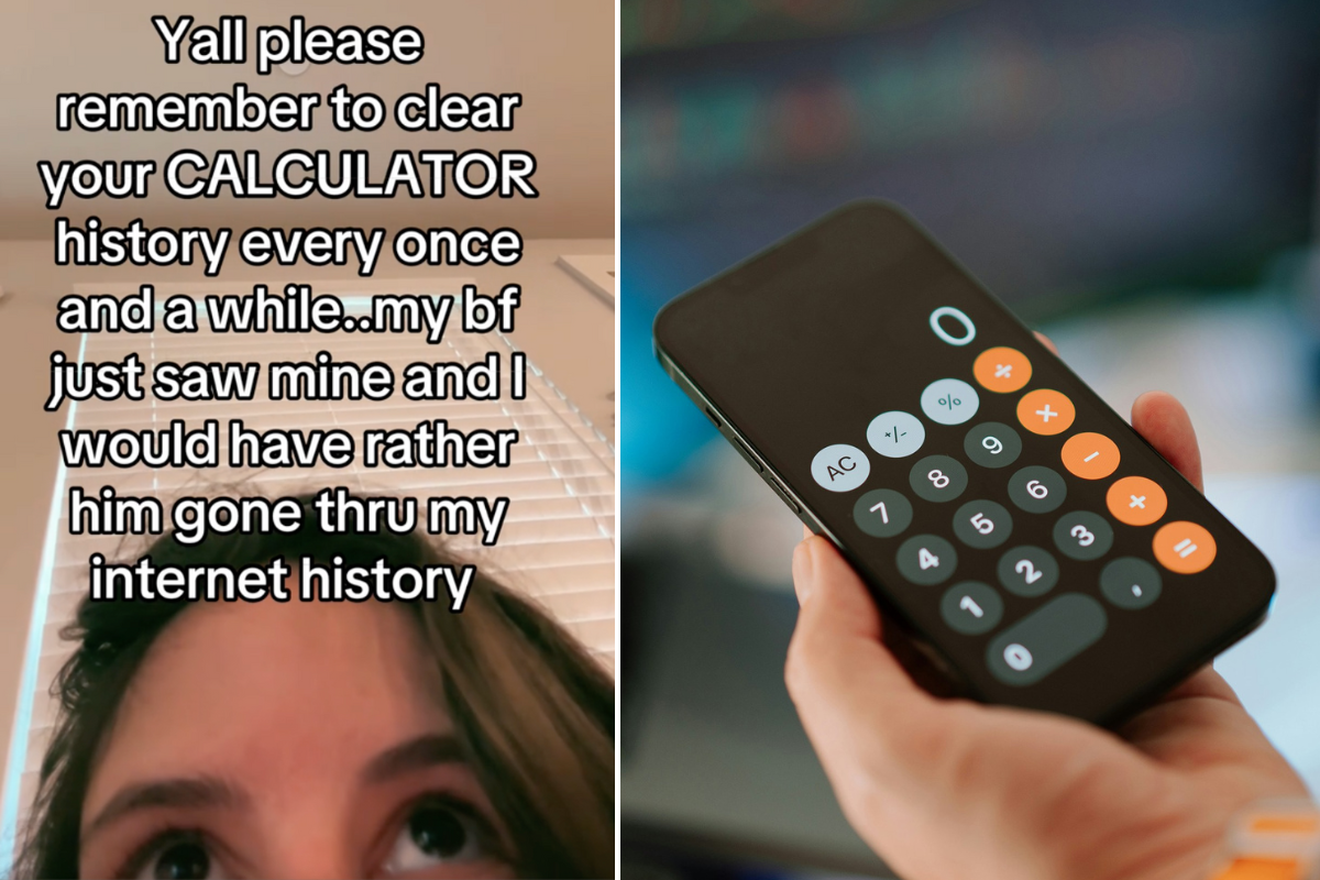 People just realized the Calculator app keeps history & share their most embarrassing calculations