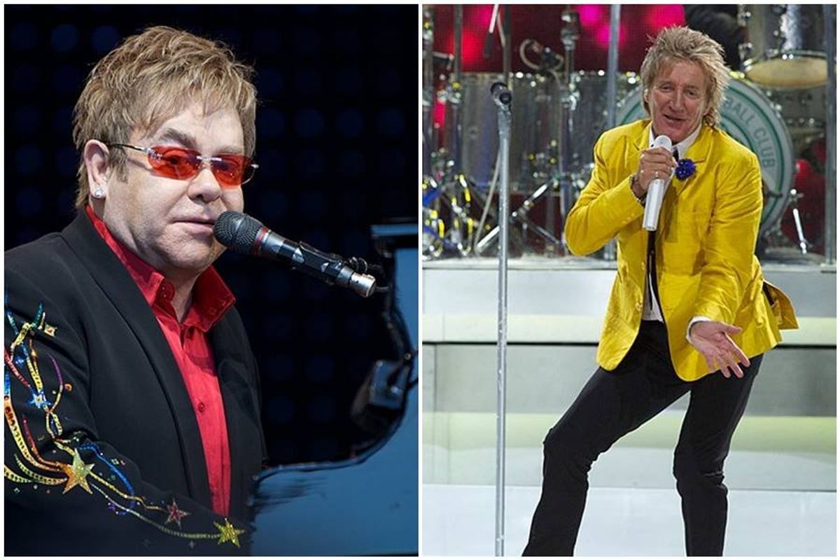 elton john, rod stewart, pranks