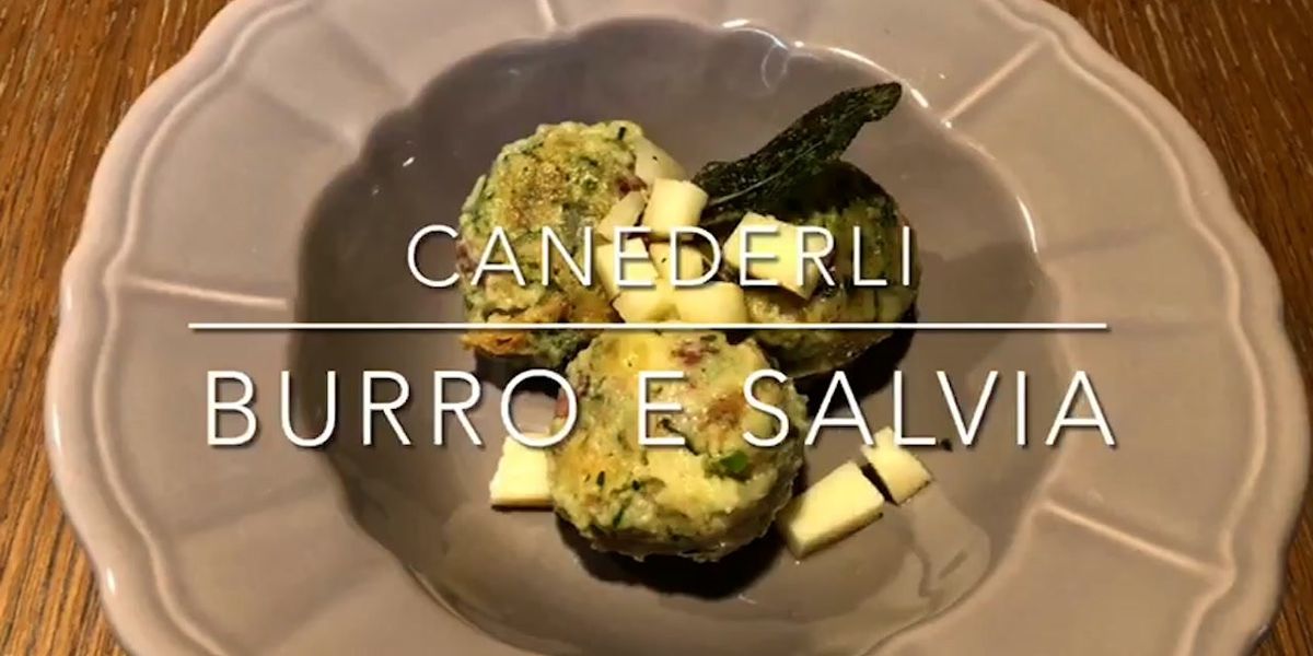 Cuciniamo insieme: canederli burro e salvia