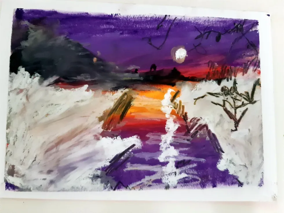 kids, children, child prodigies, parenting, dads, painting, art, artists, creativity, family