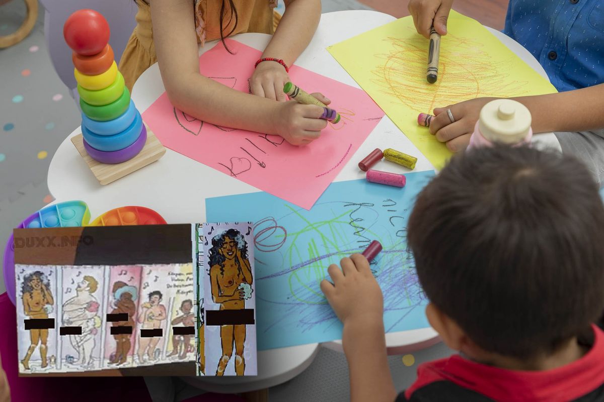 Poster di trans imposti alla materna