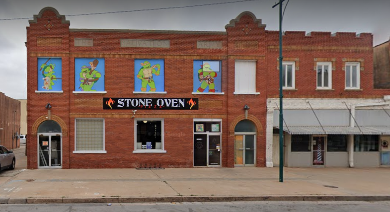 stone oven pizza, wichita falls texas, ninja turtles