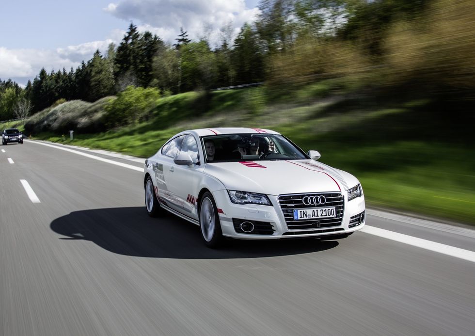 No Road Rage With Audi's Self-Driving Test Car