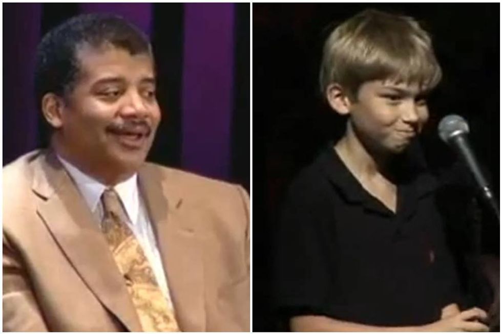 Neil deGrasse Tyson is blown away by a brilliant 2nd grader's question about black holes