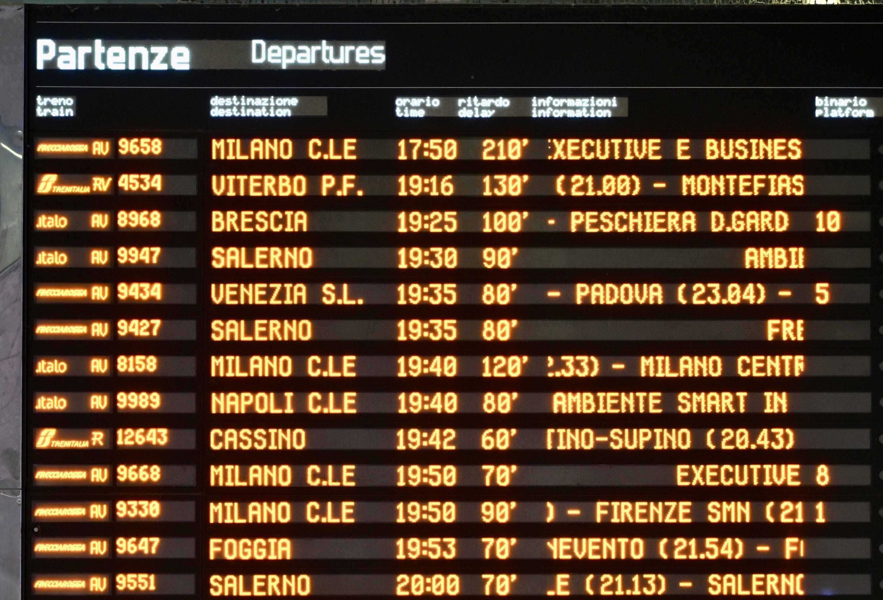 Sabotaggio alle Ferrovie: la Procura di Rovigo indaga per attentato ai trasporti