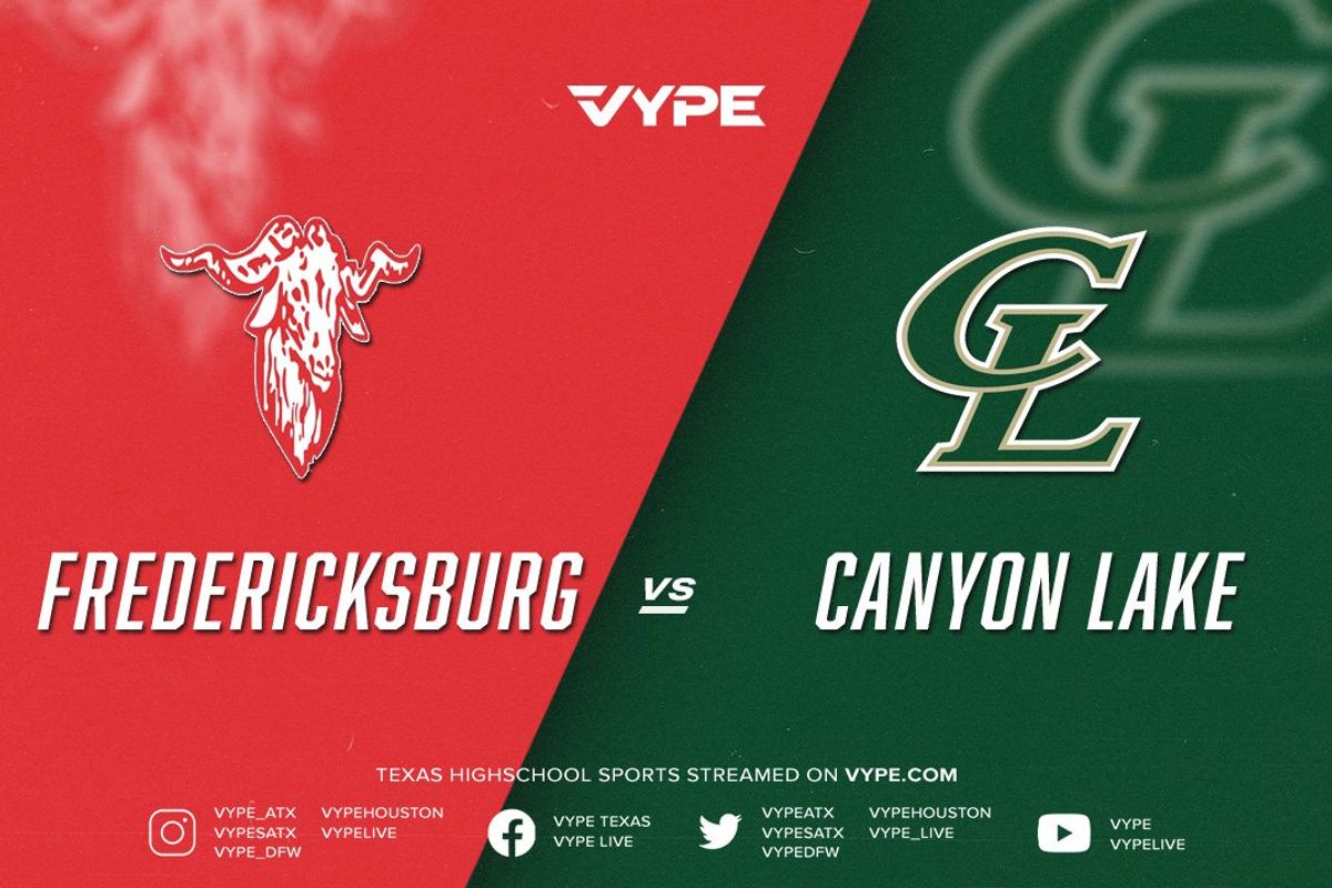 6:15PM - Boys Basketball: Fredericksburg vs. Canyon Lake