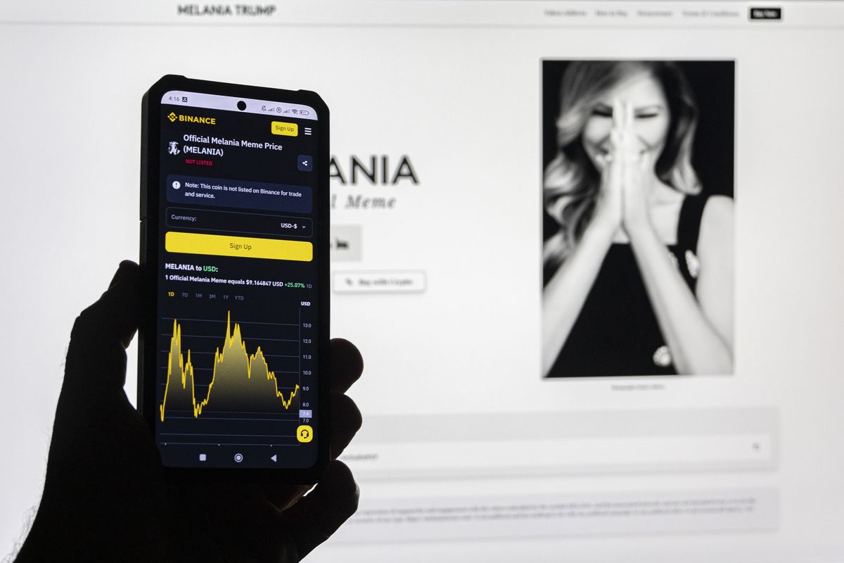 Anche Melania lancia il suo bitcoin, ma è sull'ottovolante