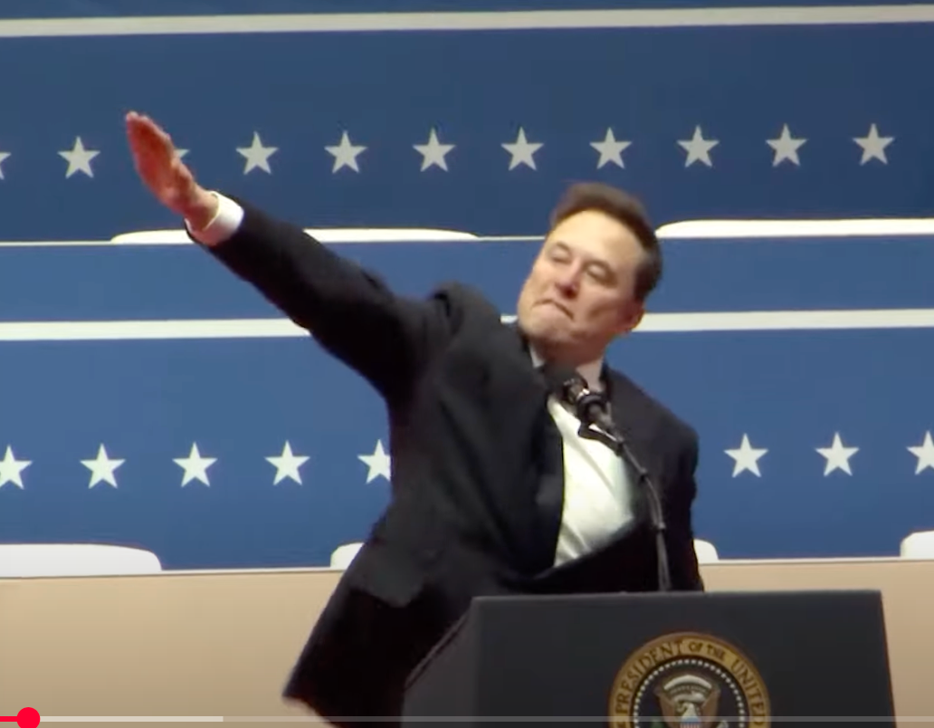 Revulsion Against Musk's 'Nazi Salute' Explodes Online And Across Europe