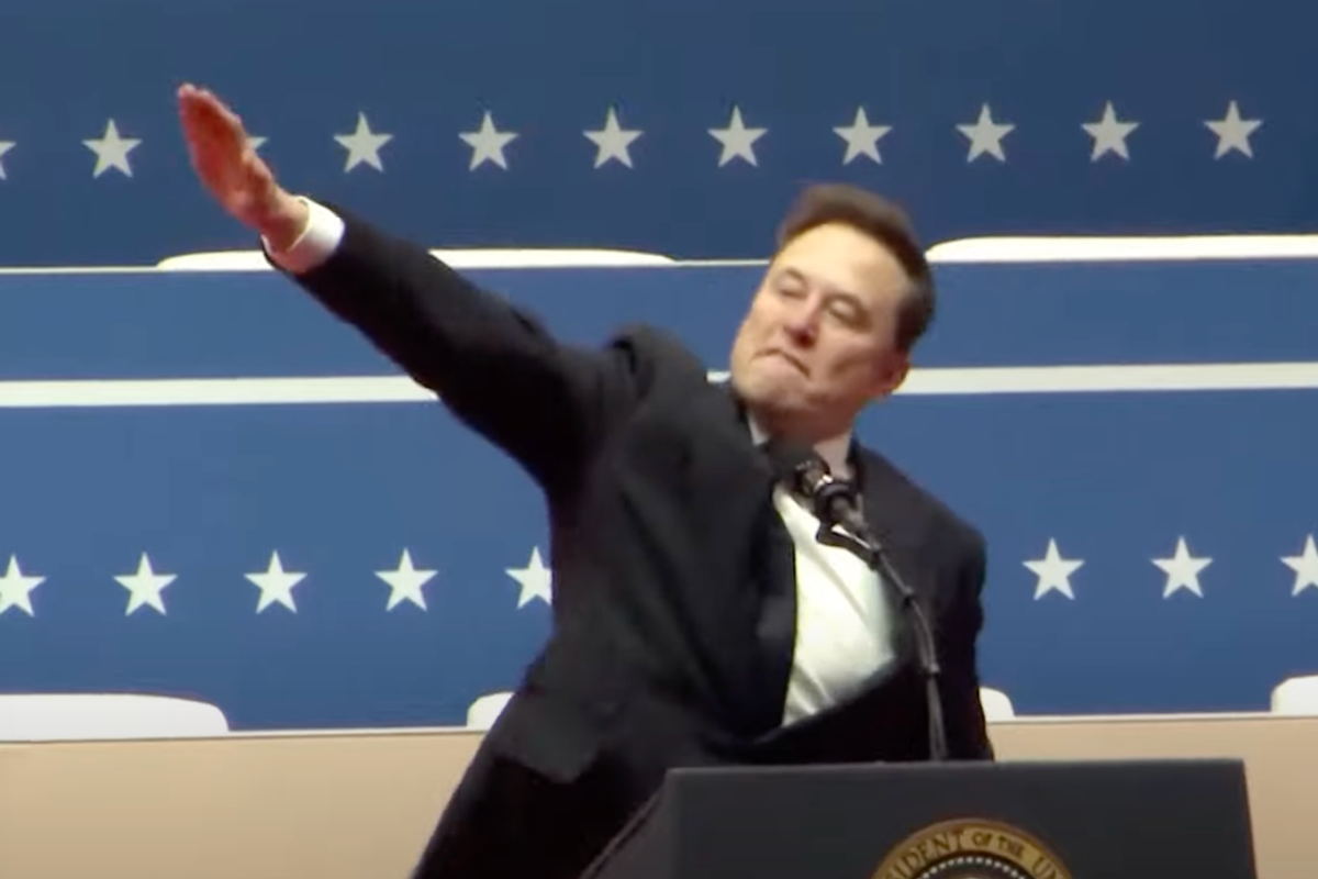 Revulsion Against Musk's 'Nazi Salute' Explodes Online And Across Europe