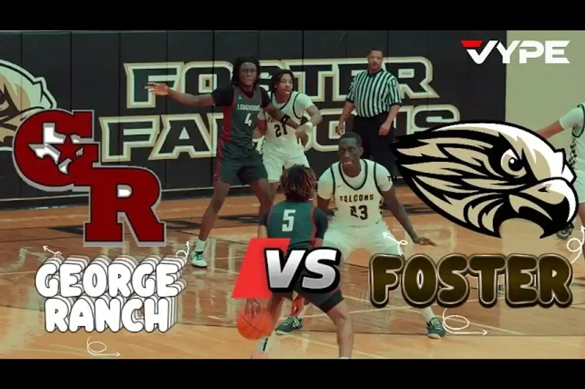HIGHLIGHTS: George Ranch Vs Foster Boys Basketball Presented by VYPE