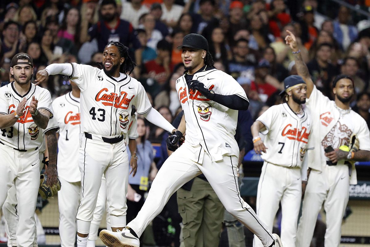 Big names bring big energy to Houston for Travis Scott’s charity softball game