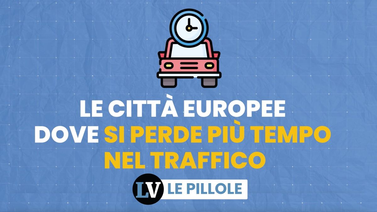 Le città europee dove si perde più tempo nel traffico