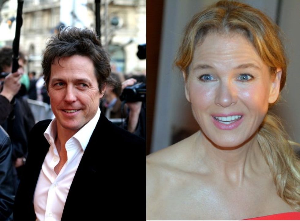Hugh Grant finally tells 'Bridget Jones' co-star Ren&eacute;e Zellweger what he always thought of her